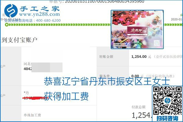 你、我、她，都能做，都能掙錢，這個手工活加盟項目是首選