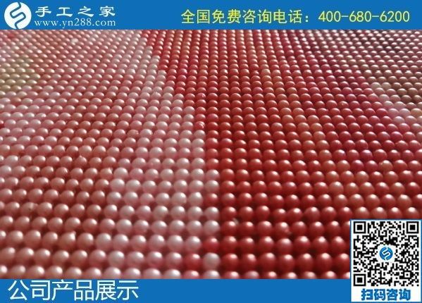 1月11日，手工活外發(fā)回收，能在家做的手工活，就是安全靠譜的勵(lì)志珠珠繡，手工之家珠繡成品細(xì)節(jié)實(shí)拍