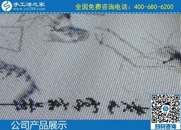 2月3日，手工活加盟項(xiàng)目，拿回家做的手工活，就是珠繡外發(fā)手工活，手工之家珠繡細(xì)節(jié)成品實(shí)拍