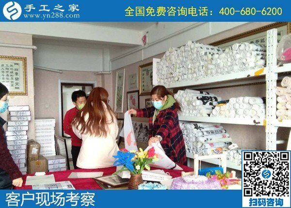 大量純手工活外發(fā)，就是手工之家勵志串珠繡(圖1)