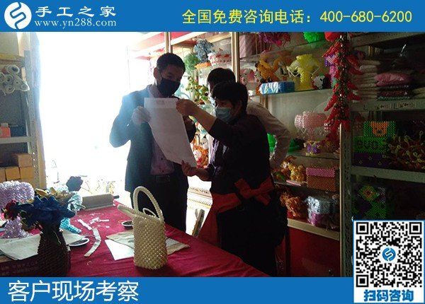 農村手工活加工，帶領農村閑散勞動力就業(yè)的(圖1)