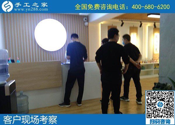 5月2日，正規(guī)加工回收手工活，可以拿回家做的手工活，就選勵志珠珠繡，手工之家接待考察合作加工客戶