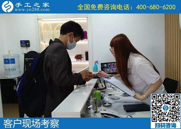 5月6日，代理手工活加工項(xiàng)目，正規(guī)外發(fā)手工活來(lái)料加工，選正規(guī)手工活勵(lì)志珠珠繡，手工之家接待考察合作加工客戶(hù)剪影