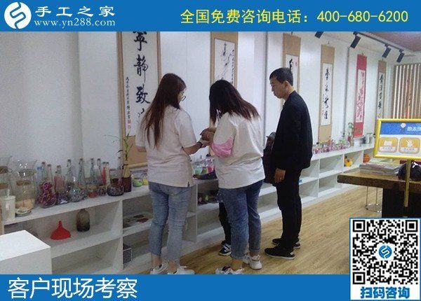 5月8日，正規(guī)手工活外發(fā)加工項(xiàng)目，手工活代理加工項(xiàng)目，就選勵(lì)志珠珠繡，手工之家接待考察合作加工客戶剪影
