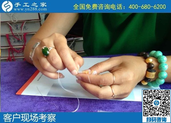 5月25日，手工加工回收項目，靠譜的手工活代理加工項目，選有成績的老企業(yè)，手工之家接待考察加工客戶剪影