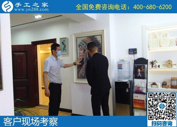5月25日，手工加工回收項目，靠譜的手工活代理加工項目，選有成績的老企業(yè)，手工之家接待考察加工客戶剪影