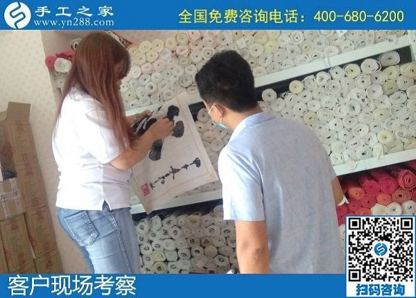 6月27日，在家做外發(fā)手工活的直接收獲，除了掙錢，就是陪伴，手工之家接待考察加工客戶剪影