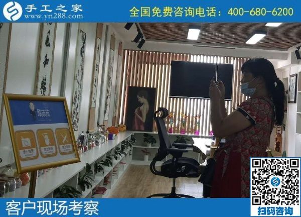 7月1日，下半年開啟，安全可靠、簡單好做，勵志珠珠繡外發(fā)手工活幫助大家居家就業(yè)，手工之家接待考察加工客戶剪影
