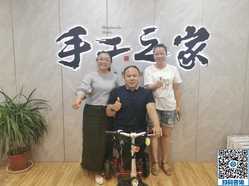 一次結(jié)算39280元，手工之家代理貴州瞿女士深愛現(xiàn)在的珠繡手工事業(yè)(圖2)