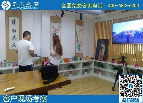 8月11日，可以帶回家的手工活外發(fā)加工項(xiàng)目，你我他都能做，手工之家接待考察加工客戶剪影