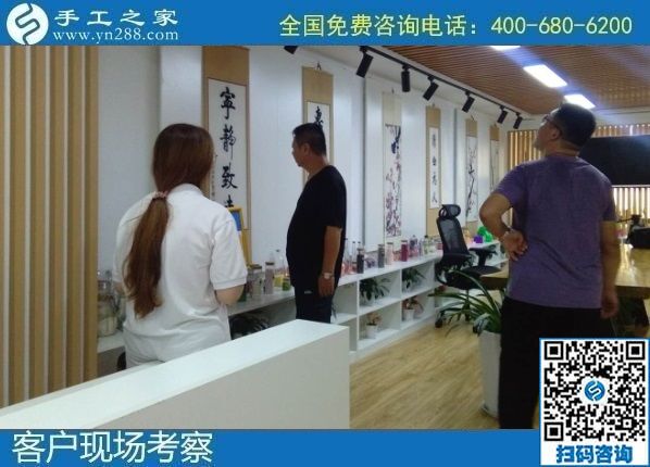 8月13日，找手工活做，拿回家做的手工活，大家都選擇了這里，手工之家接待考察加工合作客戶剪影