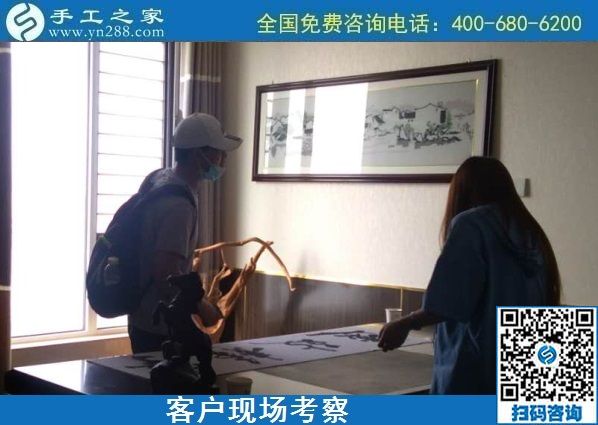 8月23日，這個(gè)純手工活外發(fā)加工項(xiàng)目也能做代理，很多人在這里實(shí)現(xiàn)了就業(yè)創(chuàng)業(yè)夢想，手工之家接待考察加工客戶剪影