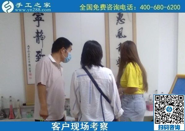 9月5日，做手工活賺錢，這里的手工活外發(fā)回收項目是手工活代理加工項目，手工之家接待考察加工客戶剪影