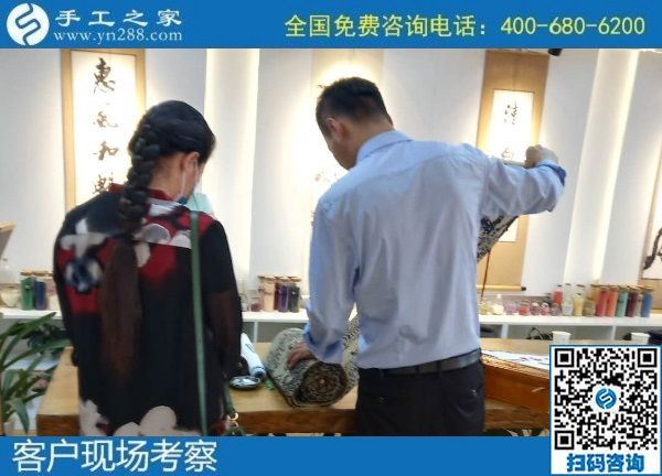 9月21日，純手工活外發(fā)加工項目，是不是正規(guī)管回收的手工活，要這樣判斷，手工之家接待考察合作加工客戶剪影