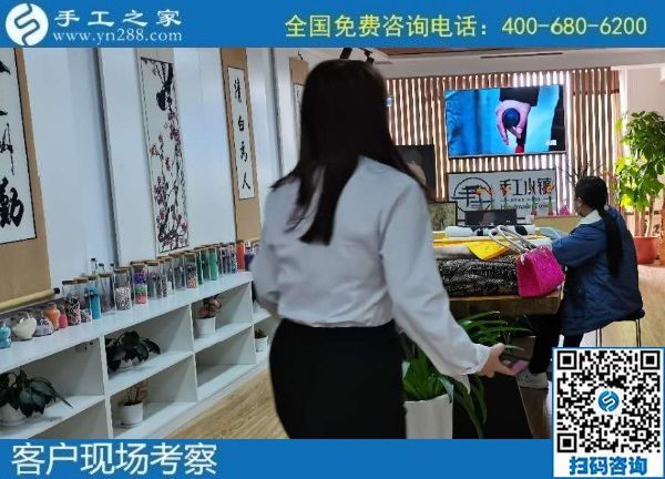 10月25日，可以拿回家做的手工活，負(fù)責(zé)回收的手工活就在這里，手工之家接待考察加工客戶剪影