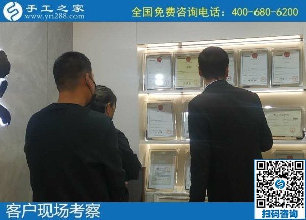 11月4日，拿回家做的手工活怎么找？大家都選擇珠繡手工活外發(fā)加工項(xiàng)目，手工之家接待考察加工客戶剪影