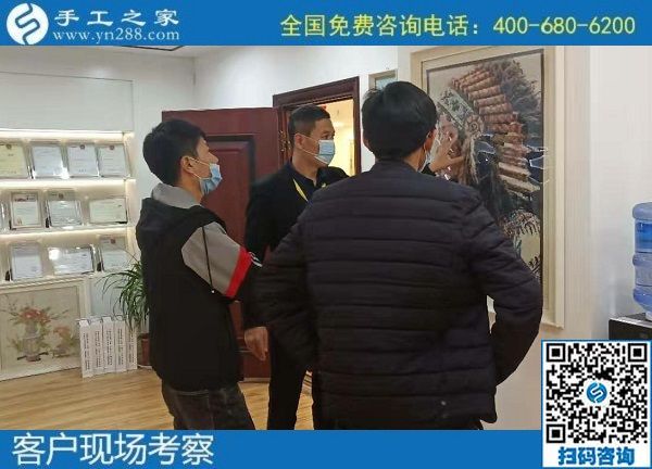 11月10日，正規(guī)供料的手工活，把這個(gè)手工活拿回家做就對了，手工之家接待考察加工客戶剪影