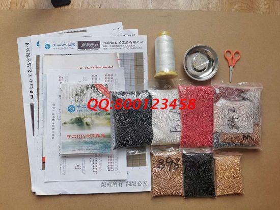 1月10日，選擇了珠繡負(fù)責(zé)回收的手工活，越來(lái)越多人把手工活拿回家做掙錢(qián)。勵(lì)志珠珠繡材料工具等實(shí)拍