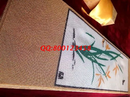 1月21日，拿回家做的手工活，找手工活做，這里手工活代理加工項(xiàng)目很受歡迎，圖為勵(lì)志珠珠繡成品細(xì)節(jié)實(shí)拍