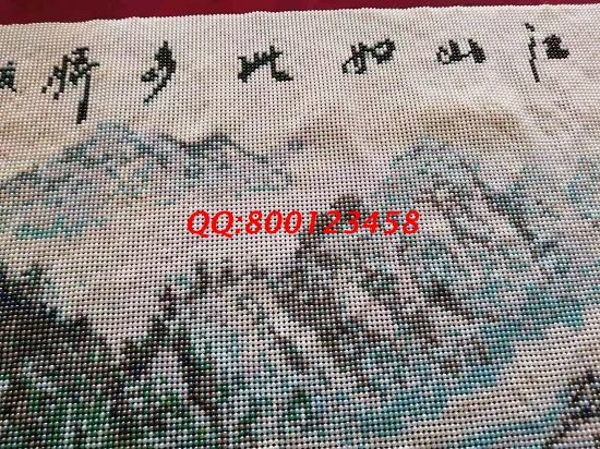 1月1日，元旦快樂！手工活外發(fā)加工企業(yè)手工之家向大家拜年，放心在家做的手工活，這里的珠繡串珠外發(fā)手工活，圖為勵志珠珠繡產(chǎn)品細(xì)節(jié)實拍