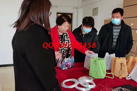 2月19日，迎來開門紅！可以寄到家做的手工活，拿回家做的手工活就選勵(lì)志珠珠繡，手工之家接待考察合作及學(xué)習(xí)加工客戶剪影