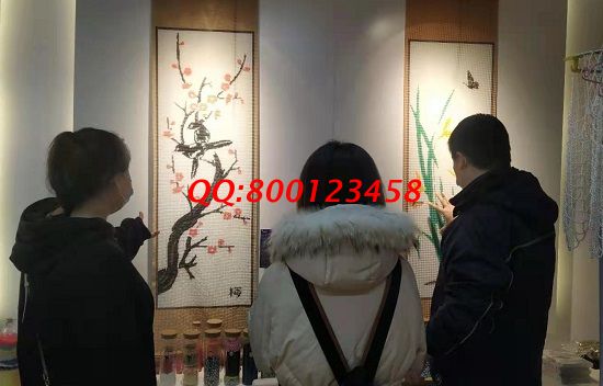3月14日，可以寄到家做的手工活，正規(guī)手工活加工項(xiàng)目就選非遺項(xiàng)目勵(lì)志珠珠繡，手工之家接待考察合作加工客戶剪影