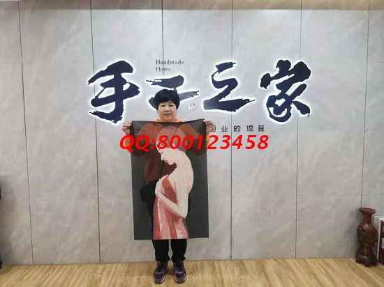 5月11日，手工活拿回家做，想接正規(guī)廠家的手工活，全面了解很重要，手工之家接待考察加工客戶剪影