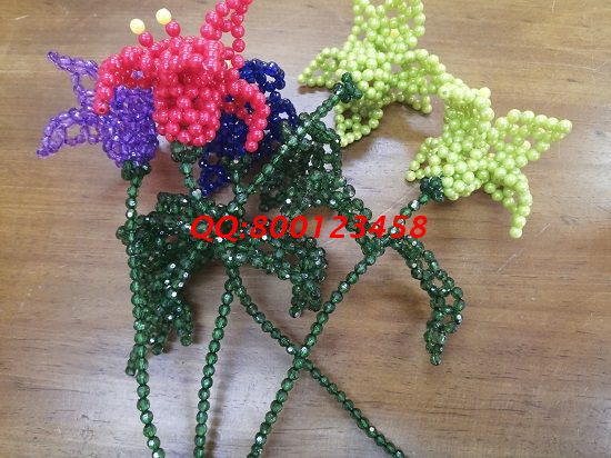 5月17日，找正規(guī)手工活外發(fā)加工企業(yè)，找適合的外發(fā)手工活，來(lái)手工之家就對(duì)了，勵(lì)志珠珠繡串珠手工花實(shí)拍