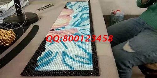 5月19日，拿回家做的手工活，正規(guī)供料的手工活，選擇勵志珠珠繡就對了，手工之家工作室珠繡加工實拍
