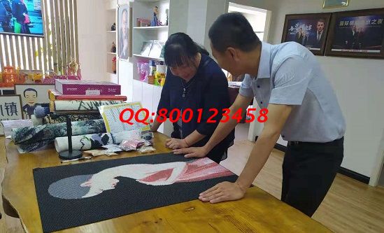 6月5日，正規(guī)外發(fā)手工活，拿回家做的手工活，來手工之家找勵(lì)志珠珠繡的人越來越多，手工之家接待考察加工客戶剪影
