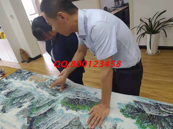6月5日，正規(guī)外發(fā)手工活，拿回家做的手工活，來手工之家找勵(lì)志珠珠繡的人越來越多，手工之家接待考察加工客戶剪影