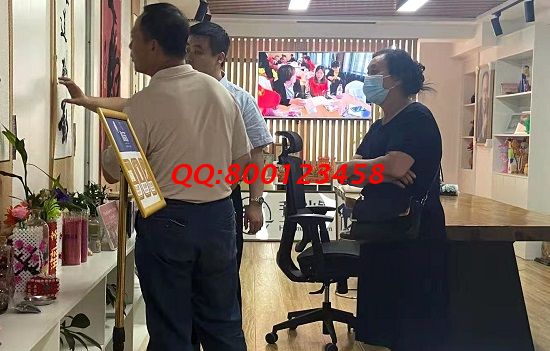 6月21日，想做手工活掙錢，可以寄到家做的手工活，來手工之家、選勵(lì)志珠珠繡，開啟人生和事業(yè)的新征程，手工之家接待考察合作加工客戶剪影(圖4)