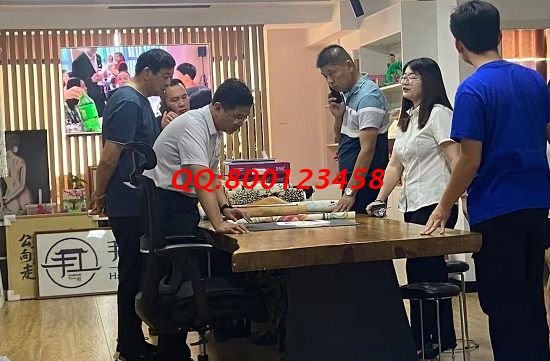7月2日，可以寄到家做的手工活，簡單好做的勵志珠珠繡，大家都喜歡、都想做，村領(lǐng)導(dǎo)帶隊來考察。手工之家接待考察加工客戶剪影