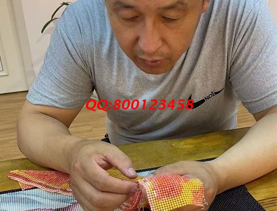 7月17日，拿回家做的手工活，正規(guī)可靠的外發(fā)手工活，放心在家掙錢的手工活，就選勵志珠珠繡，手工之家接待考察合作加工客戶剪影