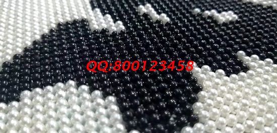 7月31日，可以寄到家做的手工活，實地考察后，大家都覺得手工之家的非遺手工珠繡真的不錯，圖為勵志珠珠繡成品細(xì)節(jié)實拍