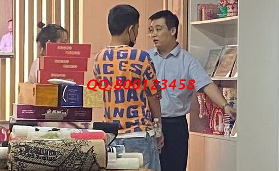 8月6日，拿回家做的手工活，加工費有保障的手工活，就選勵志珠珠繡，圖為手工之家接待考察合作客戶剪影