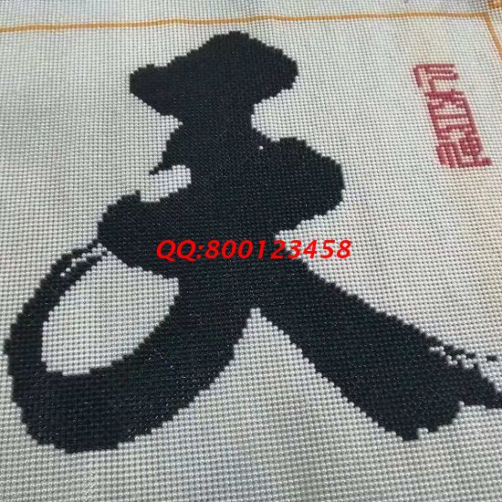 9月3日，做好珠繡外發(fā)手工活，在家做手工活掙錢，加工人員要做到這幾點(diǎn)。圖為勵(lì)志珠珠繡成品細(xì)節(jié)實(shí)拍