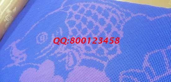 9月13日，加工沒難度，可以帶回家做的手工活，手工之家的珠繡外發(fā)手工活真的簡單好做，圖為勵志珠珠繡成品細節(jié)實拍