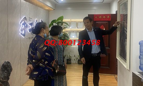 9月24日，在家做什么手工活放心，這個手工活外發(fā)加工企業(yè)的珠繡手工是個好選擇，圖為手工之家接待考察合作加工客戶剪影