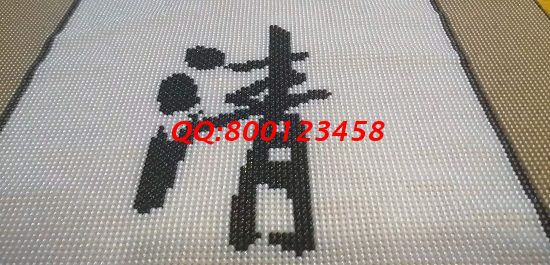 10月18日，拿回家做的手工活，正規(guī)手工活外發(fā)加工項目，手工之家的非遺珠繡很適合，圖為勵志珠珠繡成品細節(jié)實拍