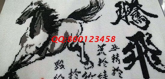 10月21日，可以寄到家做的手工活，帶回家做的手工活，大家在家掙錢都選這里，圖為勵(lì)志珠珠繡成品細(xì)節(jié)實(shí)拍