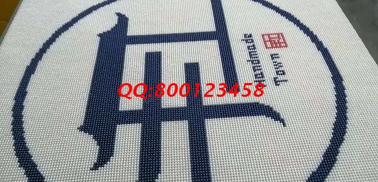 10月22日，正規(guī)手工活外發(fā)加工企業(yè)對加工費結算都是非常重視的，圖為勵志珠珠繡成品細節(jié)實拍