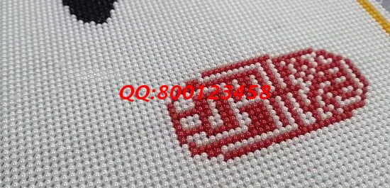 12月3日，可以寄到家做的手工活，手工之家的珠繡串珠手工活外發(fā)加工項目是居家做手工活掙錢的好選擇，圖為勵志珠珠繡成品細節(jié)實拍(圖4)
