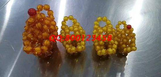 12月8日，拿回家做的手工活，手工活外發(fā)加工項(xiàng)目就選負(fù)責(zé)任的手工之家，圖為勵(lì)志珠珠繡串珠產(chǎn)品實(shí)拍(圖4)