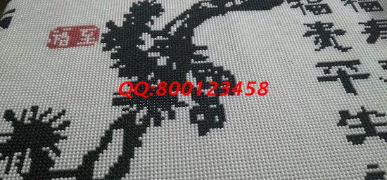12月14日，年終歲末，找手工活做，在家做手工活掙錢，這個(gè)寄到家做的手工活外發(fā)加工項(xiàng)目很不錯(cuò)，圖為勵(lì)志珠珠繡成品細(xì)節(jié)實(shí)拍(圖2)