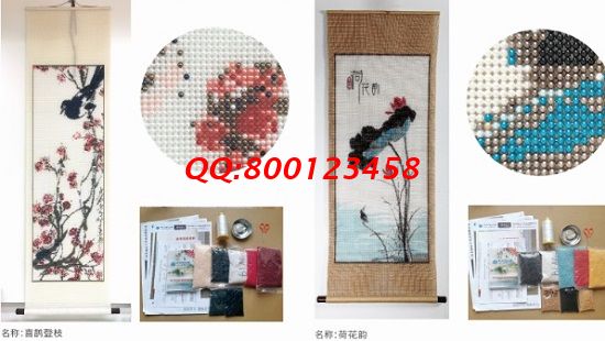 1月8日，疫情防控常態(tài)化，在家做珠繡串珠手工活外發(fā)加工項(xiàng)目，放心居家掙錢，圖為勵(lì)志珠珠繡成品及材料剪影