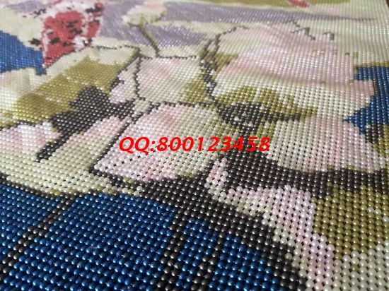 2月12日，附近手工活拿回家做，家庭手工加工活，在家做手工兼職，手工之家的珠繡串珠是個(gè)好項(xiàng)目，圖為勵(lì)志珠珠繡成品細(xì)節(jié)實(shí)拍