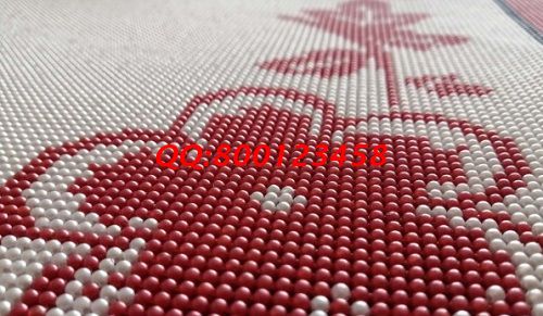 2月21日，手工活靠譜，正規(guī)手工活兼職在哪里找，非遺傳統(tǒng)手工珠繡串珠外發(fā)手工活是個好選擇，圖為勵志珠珠繡成品細節(jié)實拍