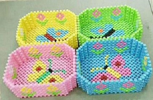3月16日，代加工手工活，耐心點(diǎn)，你我都能做好手工之家的珠繡串珠外發(fā)手工活，圖為勵(lì)志珠珠繡串珠成品（果盤）實(shí)拍