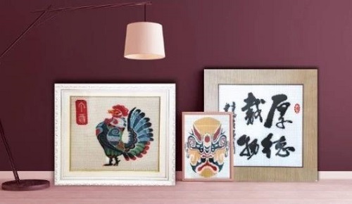 6月10日，手工外發(fā)加工網(wǎng)，正規(guī)手工活外發(fā)加工項(xiàng)目，手工之家的珠繡有自身的優(yōu)勢(shì)和特性，圖為勵(lì)志珠珠繡手工產(chǎn)品剪影